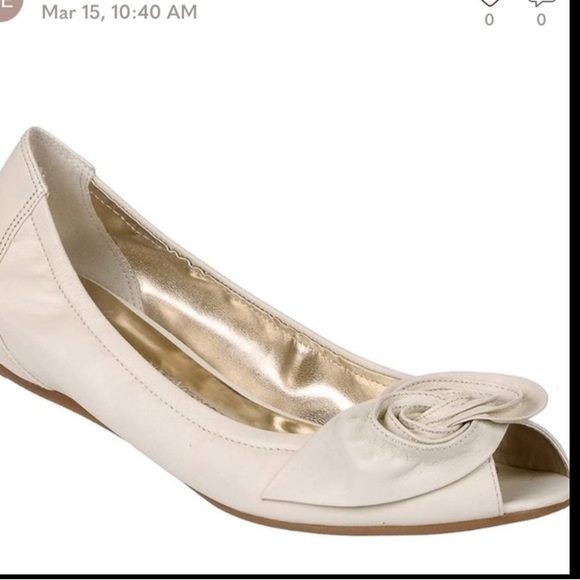 Etienne Aigner Black Leather “Lunar” Flats - Picture 7 of 14